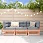 Preview: ARDEBO.de - 3-tlg. Garten-Lounge-Set Massivholz Douglasie