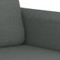 Preview: 3-Sitzer-Sofa Dunkelgrau 180 cm Stoff