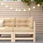 Preview: ARDEBO.de - Garten-Ecksofa Massivholz Kiefer