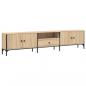 Preview: TV-Schrank mit Schublade Sonoma-Eiche 200x25x44cm Holzwerkstoff