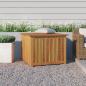 Preview: ARDEBO.de - Gartenbox 75x75x58 cm Massivholz Akazie