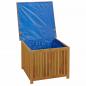 Preview: Gartenbox 75x75x58 cm Massivholz Akazie