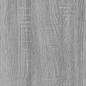 Preview: Wandregale 2 Stk. Grau Sonoma 100x15x30 cm Holzwerkstoff