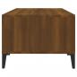 Preview: Couchtisch Braun Eichen-Optik 90x50x36,5 cm Holzwerkstoff