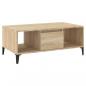 Preview: Couchtisch Sonoma-Eiche 90x50x36,5 cm Holzwerkstoff