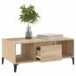 Preview: Couchtisch Sonoma-Eiche 90x50x36,5 cm Holzwerkstoff