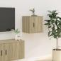 Preview: ARDEBO.de - TV-Wandschrank Sonoma-Eiche 40x34,5x40 cm