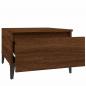 Preview: Beistelltische 2 Stk. Braun Eiche 50x46x35 cm Holzwerkstoff