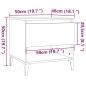 Preview: Beistelltische 2 Stk. Sonoma-Eiche 50x46x50 cm Holzwerkstoff