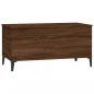 Preview: Couchtisch Braun Eichen-Optik 90x44,5x45 cm Holzwerkstoff