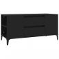 Preview: TV-Schrank Schwarz 102x44,5x50 cm Holzwerkstoff