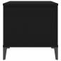 Preview: Couchtisch Schwarz 90x44,5x45 cm Holzwerkstoff