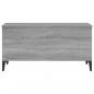 Preview: Couchtisch Grau Sonoma 90x44,5x45 cm Holzwerkstoff