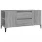 Preview: TV-Schrank Grau Sonoma 102x44,5x50 cm Holzwerkstoff