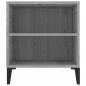 Preview: TV-Schrank Grau Sonoma 102x44,5x50 cm Holzwerkstoff