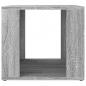 Preview: Nachttisch Grau Sonoma 41x40x36 cm Holzwerkstoff