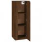 Preview: TV-Wandschrank Braun Eichen-Optik 40x34,5x100 cm