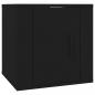 Preview: TV-Wandschrank Schwarz 40x34,5x40 cm