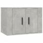 Preview: TV-Wandschrank Betongrau 57x34,5x40 cm