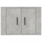 Preview: TV-Wandschrank Betongrau 57x34,5x40 cm