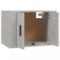 Preview: TV-Wandschrank Betongrau 57x34,5x40 cm