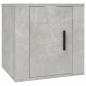 Preview: TV-Wandschrank Betongrau 40x34,5x40 cm