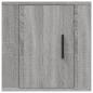 Preview: TV-Wandschrank Grau Sonoma 40x34,5x40 cm