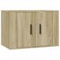 Preview: TV-Wandschrank Sonoma-Eiche 57x34,5x40 cm