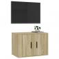 Preview: TV-Wandschrank Sonoma-Eiche 57x34,5x40 cm