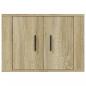 Preview: TV-Wandschrank Sonoma-Eiche 57x34,5x40 cm