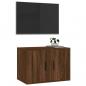 Preview: TV-Wandschrank Braun Eichen-Optik 57x34,5x40 cm