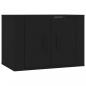 Preview: TV-Wandschrank Schwarz 57x34,5x40 cm