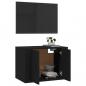 Preview: TV-Wandschrank Schwarz 57x34,5x40 cm