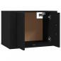 Preview: TV-Wandschrank Schwarz 57x34,5x40 cm