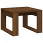 Preview: Beistelltisch Braun Eichen-Optik 50x50x35 cm Holzwerkstoff