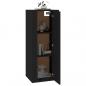 Preview: TV-Wandschrank Schwarz 40x34,5x100 cm