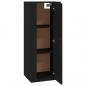 Preview: TV-Wandschrank Schwarz 40x34,5x100 cm