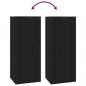 Preview: TV-Wandschrank Schwarz 40x34,5x100 cm