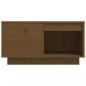 Preview: Couchtisch Honigbraun 60x61x32,5 cm Massivholz Kiefer