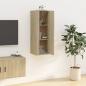 Preview: TV-Wandschrank Sonoma-Eiche 40x34,5x100 cm