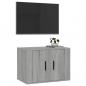 Preview: TV-Wandschrank Grau Sonoma 57x34,5x40 cm