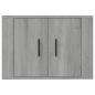 Preview: TV-Wandschrank Grau Sonoma 57x34,5x40 cm