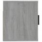 Preview: TV-Wandschrank Grau Sonoma 57x34,5x40 cm