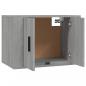 Preview: TV-Wandschrank Grau Sonoma 57x34,5x40 cm