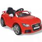 Preview: Aufsitzauto für Kinder Audi TT RS mit Fernsteuerung Rot