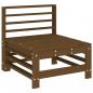 Preview: 6-tlg. Garten-Lounge-Set Honigbraun Massivholz Kiefer