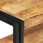 Preview: Konsolentisch 120x30x75 cm Raues Mangoholz