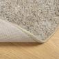 Preview: Teppich ISTAN Hochflor Glänzend Beige Ø 200 cm