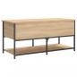 Preview: Sitzbank mit Stauraum Sonoma-Eiche 100x42,5x47 cm Holzwerkstoff