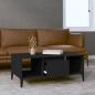 Preview: Couchtisch Schwarz 90x50x36,5 cm Holzwerkstoff